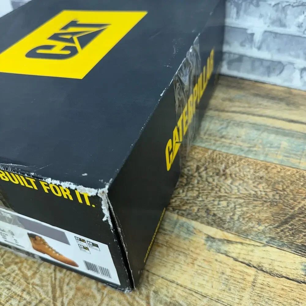 Caterpillar Outline Steel Toe Honey Reset Work Boot P90801 Mens Size 8 New